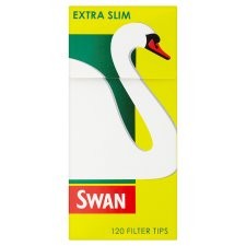 Swan Extra Slim Filter Tips 120 Pack