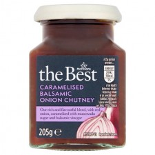 Morrisons The Best Caramelised Balsamic Onion Chutney 205g