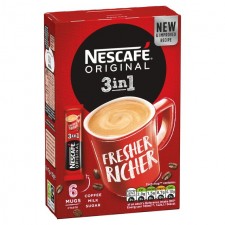 Nescafe Original 3 In 1 Box 6 Sachets