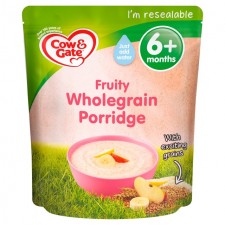Cow And Gate 6 Months Fruity Wholegrain Porridge 125g