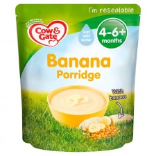 Cow And Gate 4 Month+ Banana Porridge 125g