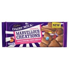 Cadbury Marvellous Creations Jelly Popping Candy Shells 160g