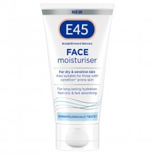 E45 Face Moisturiser For Dry and Sensitive Skin 50Ml