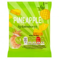 Sainsburys Fairtrade Pineapple 30g