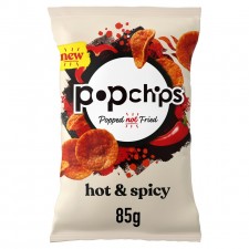 Popchips Hot and Spicy Popped Potato Chips 85g