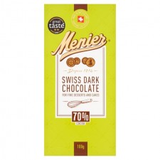 Menier Dark Cooking Chocolate 70% Cocoa 100g
