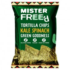 Mister Freed Tortilla Chips with Kale and Spinach 135g