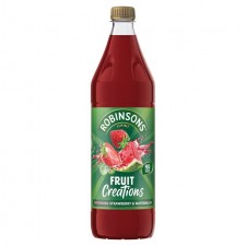 Robinsons Fruit Creations No Added Sugar Strawberry And Watermelon Drink 1L