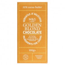 Marks and Spencer Golden Blond Chocolate 100g