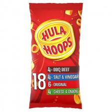 Hula Hoops Variety Crisps 18 Pack