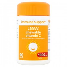 Tesco Chewable Vitamin C 1000Mg 90S
