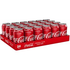 Retail Pack Coca Cola Regular 24x330ml Cans Slab