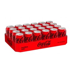 Retail Pack Coca Cola Zero 24x330ml Cans Slab