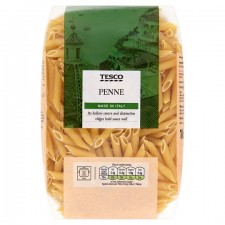 Tesco Penne Pasta Quills 1Kg