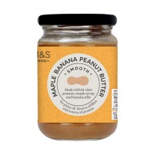 Marks and Spencer Maple Banana Smooth Peanut Butter 340g