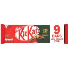 Nestle Kit Kat 2 Finger Dark Mint 9 x 20.7g