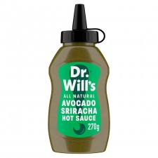 Dr Wills All Natural Avocado Sriracha Hot Sauce 270g