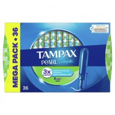 Tampax Compak Pearl Super 36 Per Pack