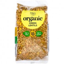 Marks and Spencer Organic Green Lentils 500g