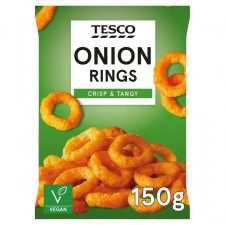 Tesco Onion Rings Snacks 150g