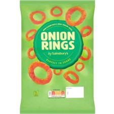 Sainsburys Onion Rings 125g