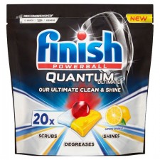 Finish Quantum Ultimate Lemon Dishwasher Tablets x 20
