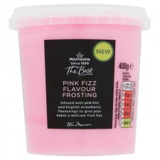 Morrisons The Best Pink Fizz Frosting 400g