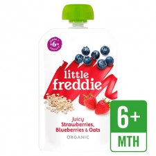 Little Freddie Organic Juicy Strawberries Blueberries and Oats 100g