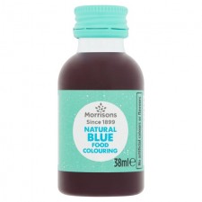 Morrisons Natural Blue Food Colouring 38ml
