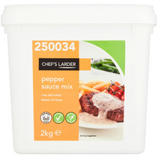 Chefs Larder Pepper Sauce Mix 2kg