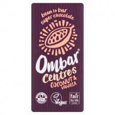 Ombar Centres Coconut and Vanilla Vegan Chocolate 35g