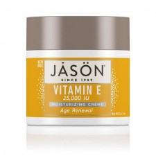 Jason Organic Age Renewal Vitamin E 25000 IU Moisturizing Cream 120g