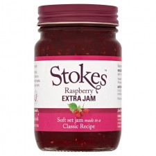 Stokes Raspberry Extra Jam 340g
