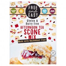Free and Easy Gluten and Dairy Free Scone Mix 350g