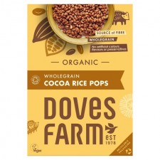 Doves Farm Organic Wholegrain Cocoa Rice Pops 300g