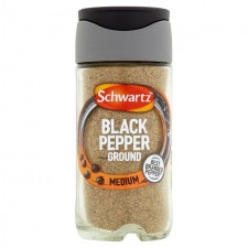 Schwartz Ground Black Pepper 33g Jar