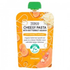 Tesco Cheesy Pasta With Butternut Squash 130g 7 Month