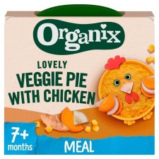 Organix Chicken and Vegetable Pie 7 Months+ 130g