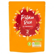 Sainsburys Microwave Pilau Rice 250g