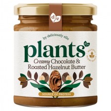 Plants by Deliciously Ella Smooth Chocolate Roasted Almond and Hazelnut Butter 170g