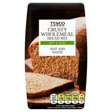 Tesco Crusty Wholemeal Bread Mix 500g