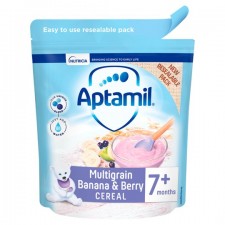 Aptamil 7 Month Multigrain Banana and Berry Breakfast 200g
