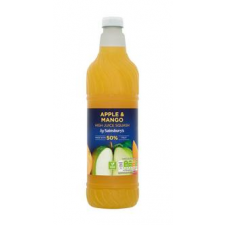 Sainsburys High Juice Apple and Mango Squash 1L