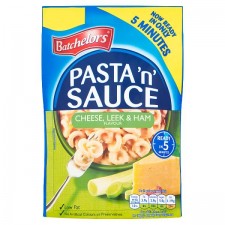 Retail Pack Batchelors Pasta N Sauce Cheese Leek And Ham 6x110g
