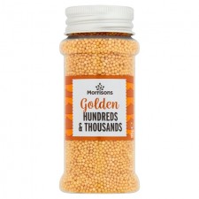 Morrisons Gold Hundreds And Thousands Sprinkles 80g