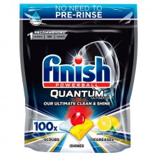 Finish Quantum Ultimate Lemon Dishwasher Tablets x 100