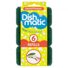 Dishmatic General Purpose Refills 6 per pack