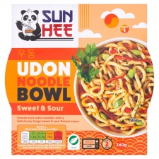 Sun Hee Sweet and Sour Udon Noodle Bowl 240g