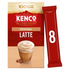 Kenco Latte Instant Coffee 8 Sachets