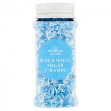 Morrisons Blue and White Sugar Strands 65g